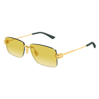 Occhiali da sole Bottega Veneta Uomo BV1126S006-GOLD-GOLD-YELLOW58 - BV1126S006-GOLD-GOLD-YELLOW58